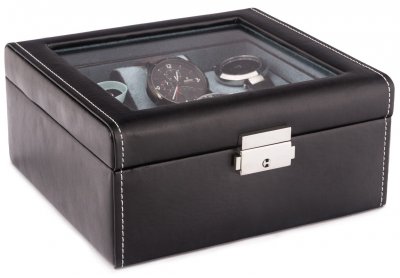 Scatola per orologi Friedrich Lederwaren Bond 20085-2
