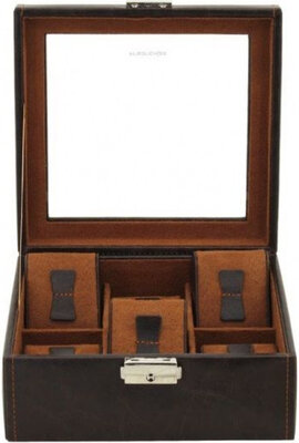 Scatola per orologi Friedrich Lederwaren Bond 20085-3