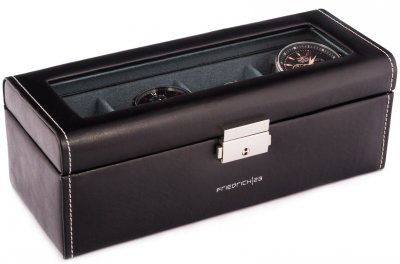 Scatola per orologi Friedrich Lederwaren Bond 20086-2