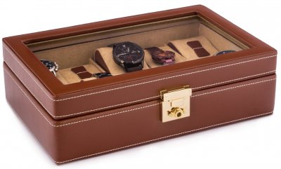 Scatola per orologi Friedrich Lederwaren Cordoba 26215-3