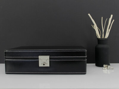 Cassetta per orologi Friedrich Lederwaren London 26120-2