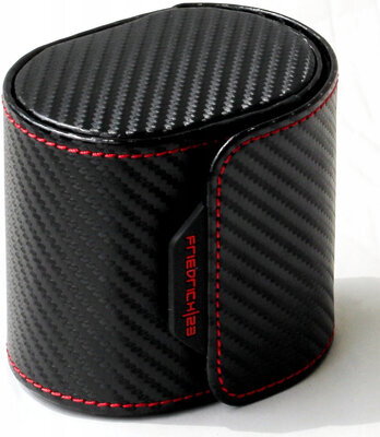 Custodia per orologi Friedrich Lederwaren Carbon 32057-2