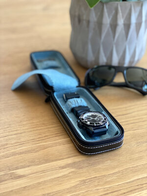 Custodia per orologi Friedrich Lederwaren Bond 20110-2