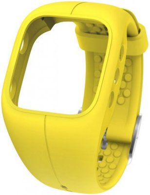 Cinturino unisex in silicone Polar per orologi A300 giallo