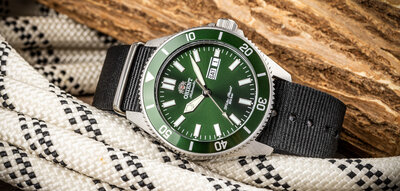 Cinturino in nylon Ricardo, nero, NATO