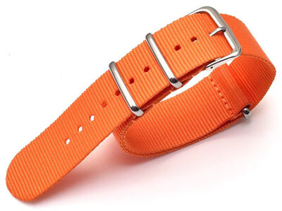 Cinturino in nylon Ricardo Kronplatz, arancione, NATO