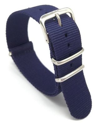 Cinturino Ricardo Nato, nylon, blu