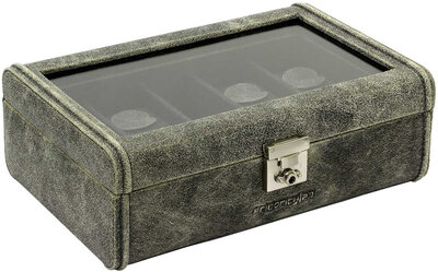 Cassetta per orologi Friedrich Lederwaren Cubano 27022-8