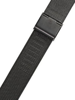 Bracciale nero in acciaio Estia 0549.591RB