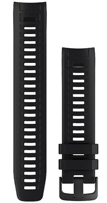 Cinturino Garmin Instinct, in silicone, nero tattico, fibbia nera