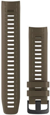 Cinturino Garmin Instinct, in silicone, color sabbia, fibbia nera