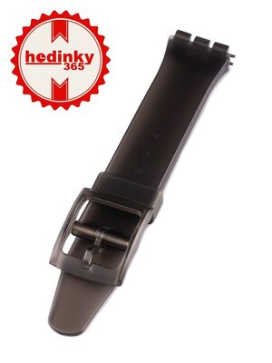 Cinturino in plastica Swatch 17mm (per Swatch), grigio