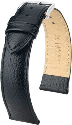 Cinturino nero in pelle Hirsch Kansas L 01502050-2 (pelle di vitello)