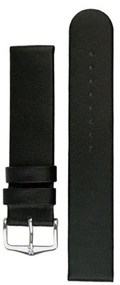 Cinturino in pelle Hirsch Scandic L 17872050-2, nero, vitello, lunghezza L, Quick Release