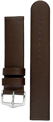 Cinturino in pelle Hirsch Scandic L 17872010-2, marrone, vitello, lunghezza L, Quick Release