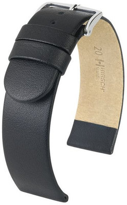 Cinturino nero in pelle Hirsch Scandic M 17852050-2 (pelle di vitello)