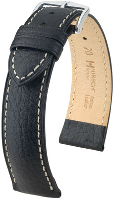 Cinturino nero in pelle Hirsch Boston L 01302050-2 (pelle di vitello)