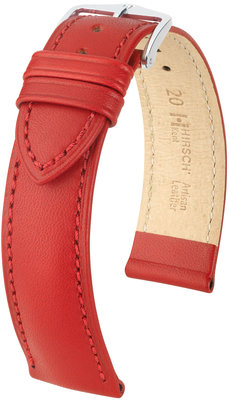 Cinturino rosso in pelle Hirsch Kent L 01002020-2 (pelle di vitello)