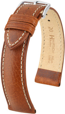Cinturino marrone in pelle Hirsch Boston M 01302170-2 (pelle di vitello)