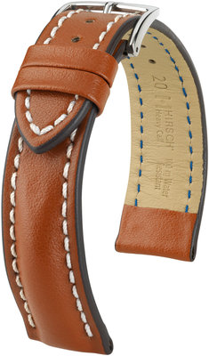 Cinturino marrone in pelle Hirsch Heavy Calf L 01475070-2 (pelle di vitello)