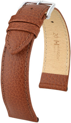 Cinturino marrone in pelle Hirsch Kansas L 01502070-2 (Pelle di vitello)
