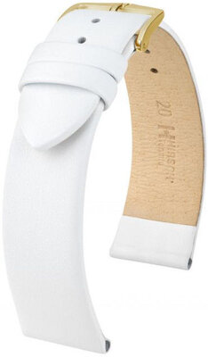 Cinturino bianco in pelle Hirsch Toronto M 03702100-1 (pelle di vitello)