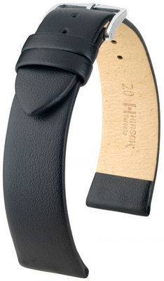 Cinturino nero in pelle Hirsch Toronto M 03702150-2 (pelle di vitello)