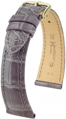 Cinturino viola in pelle Hirsch London M 04207112-1 (pelle di alligatore) Hirsch Selection