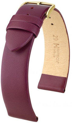 Cinturino viola in pelle Hirsch Toronto M 03702186-1 (Pelle di vitello)