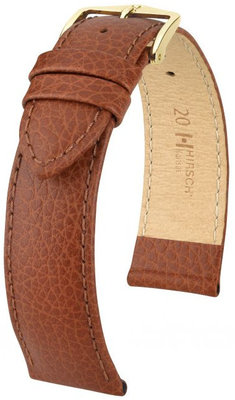 Cinturino marrone in pelle Hirsch Kansas M 01502170-1 (Pelle di vitello)