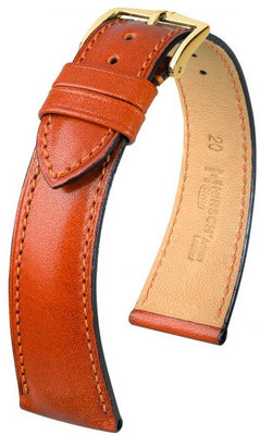 Cinturino marrone in pelle Hirsch Siena M 04202170-1 (pelle di vitello)