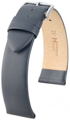 Cinturino grigio in pelle Hirsch Toronto L 03702030-2 (pelle di vitello)