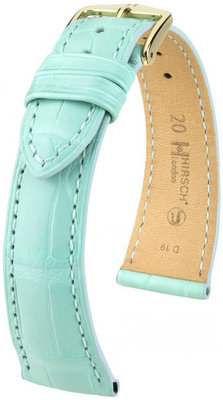 Cinturino verde in pelle Hirsch London L 04207081-1 (pelle di alligatore) Hirsch Selection