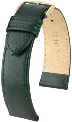 Cinturino verde in pelle Hirsch Osiris L 03475040-1 (Pelle di vitello)