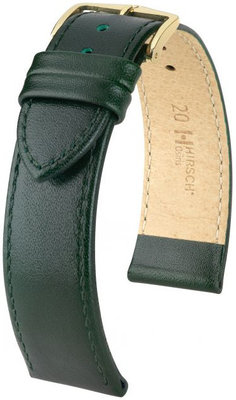 Cinturino verde in pelle Hirsch Osiris M 03475140-1 (pelle di vitello)