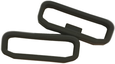 Garmin Keeper, Instinct Black (passante nero per cinturino di Instinct), 2pz