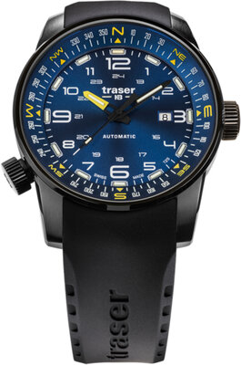 Traser P68 Pathfinder Automatic Blue con cinturino in gomma