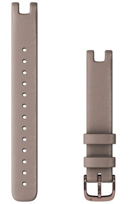 Cinturino Garmin Lily, in pelle, marrone, fibbia in bronzo