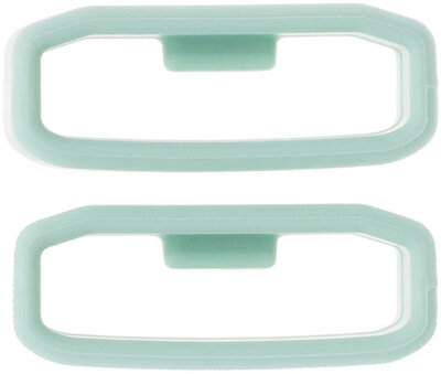Garmin Keeper, Forerunner 745 Neo Tropic (passante blu-verde per cinturino di Forerunner 745), 2pz