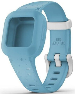 Cinturino Garmin Vívofit junior 3, blu (Blue Stars)