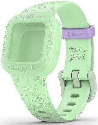 Cinturino Garmin Vívofit junior 3, verde menta (Disney Little Mermaid)