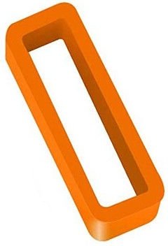 Cinturino arancione in silicone per orologi