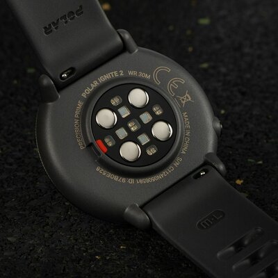 Polar Ignite 2 Night Black, taglia S-L