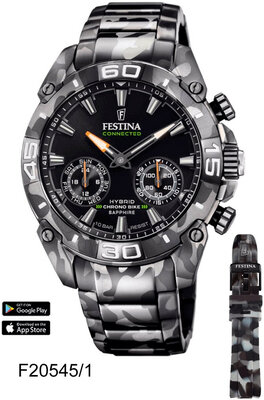 Festina Chrono Bike 2021 20545/1 Hybrid Connected Special Edition (+ cinturino di ricambio)