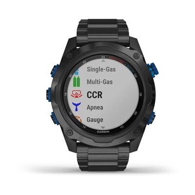 Garmin Descent Mk2i Sapphire Titanium, Titanium band, T1 Bundle