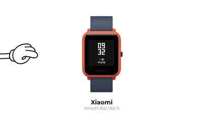 Vetro protettivo 3D Mosh Tempered Glass Protector 0.5mm per Amazfit Bip / Bip S