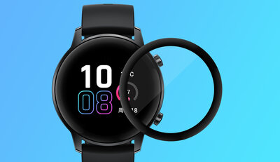 Vetro protettivo 3D Mosh Tempered Glass Protector 0.5mm per Honor Magic Watch 2 42mm