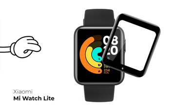Vetro protettivo 3D Mosh Tempered Glass Protector 0.5mm per Xiaomi Mi Watch Lite