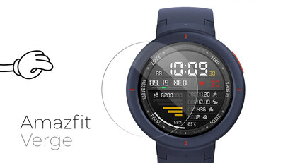Vetro protettivo Mosh Tempered Glass Protector 0.3mm per Amazfit Verge