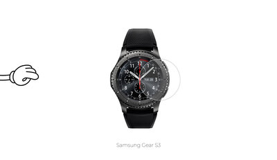 Vetro protettivo Mosh Tempered Glass Protector 0.3mm per Samsung Gear S3
